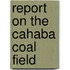 Report On The Cahaba Coal Field