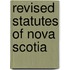 Revised Statutes of Nova Scotia
