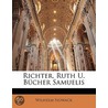Richter, Ruth U. Bcher Samuelis door Wilhelm Nowack