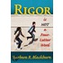 Rigor Is Not A Four-Letter Word