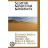 Scottish Ministerial Miniatures door Elizabeth Sophia (Fletcher) Watson
