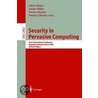Security In Pervasive Computing door Dieter Hutter