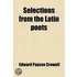 Selections From The Latin Poets