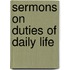Sermons On Duties Of Daily Life