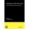 Shakespeare And Sir Thomas More door T.H. Howard-Hill