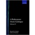 Shakespeare Music Catal Vol 4 C
