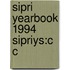 Sipri Yearbook 1994 Sipriys:c C