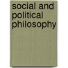 Social And Political Philosophy door William H. Shaw