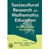 Sociocultural Research Math. Pr door Onbekend