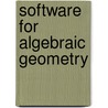 Software For Algebraic Geometry door Onbekend