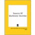 Sources Of Martinistic Doctrine