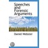 Speeches And Forensic Arguments
