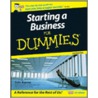 Starting A Business For Dummies door Colin C. Barrow