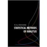 Statistical Methods of Analysis by Chin Long Chiang
