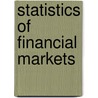 Statistics Of Financial Markets door Jürgen Franke