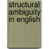 Structural Ambiguity in English