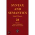 Syntax and Semantics, Volume 28