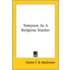 Tennyson As A Religious Teacher