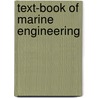 Text-Book of Marine Engineering door Albert Edward Tompkins