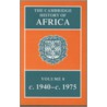 The Cambridge History Of Africa by Unknown