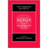 The Cambridge History Of Russia by Unknown