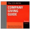 The Cd-Rom Company Giving Guide by Directory of Social Change