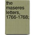 The Maseres Letters, 1766-1768;