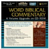The Wbc 6-volume Upgrade Cd-rom by Thomas Nelson Publishers