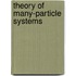 Theory Of Many-Particle Systems