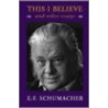 This I Believe And Other Essays door Hipolito C. Kinerai