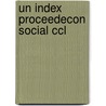 Un Index Proceedecon Social Ccl door Onbekend