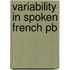 Variability In Spoken French Pb