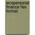 Wcspersonal Finance Flex Format