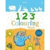 123 Colouring Book With Stickers by Stacey Lamb