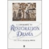 A Companion to Restoration Drama door Sue Owen