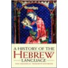 A History of the Hebrew Language door Angel Saenz-Badillos