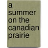 A Summer On The Canadian Prairie door Onbekend