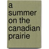 A Summer On The Canadian Prairie by Georgina Binnie-Clark