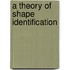 A Theory Of Shape Identification