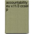 Accountability Eu V.11/3 Ccael P