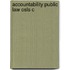 Accountability:public Law Osls C
