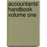 Accountants' Handbook Volume One door O. Ray Whittington