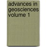 Advances in Geosciences Volume 1 door Onbekend