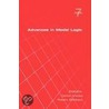 Advances in Modal Logic Volume 7 door Onbekend