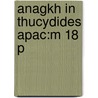 Anagkh In Thucydides Apac:m 18 P door Martin Ostwald