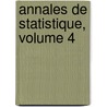 Annales de Statistique, Volume 4 door Onbekend