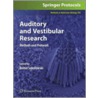 Auditory And Vestibular Research door B. Sokolowski