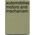 Automobiles Motors and Mechanism