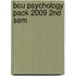 Bcu Psychology Pack 2009 2nd Sem