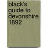 Black's Guide To Devonshire 1892 door Chuck Chuck Black